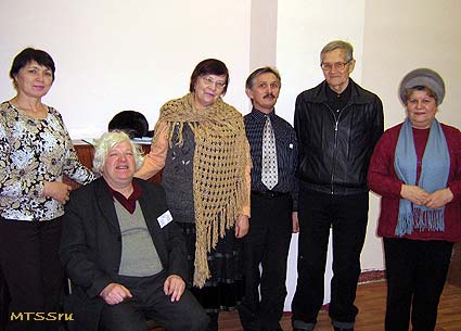 М.Юнус (Юныс) с участниками ансамбля "Чишма", 2009